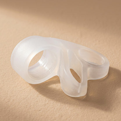 Pinkygap™ SEBS Little Toe Separator, material and detail close-up
