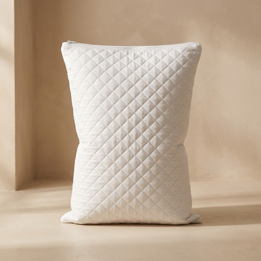 Quiltveil™ Quilted Pillow Core Cover
