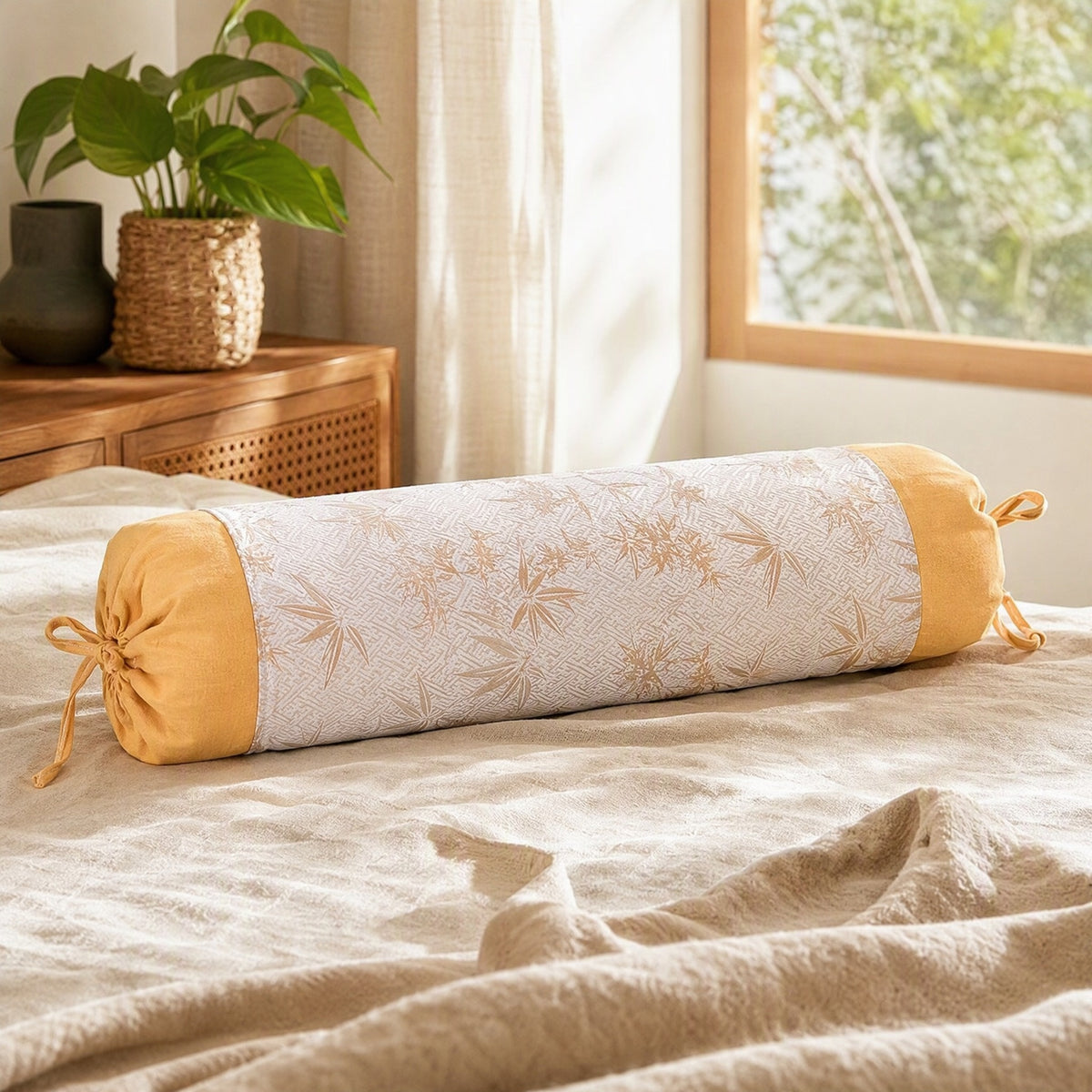 Linerloft™ Light Luxury Pillowcase With Inner Liner in a calm home setting