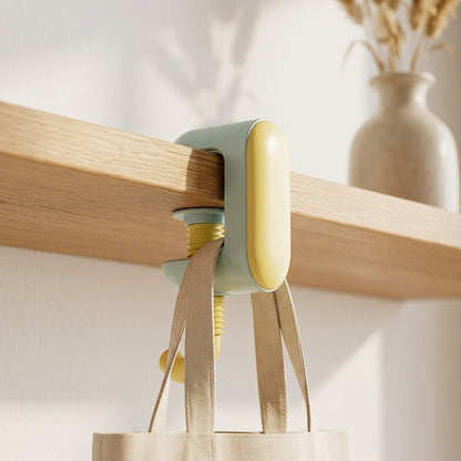Pegperch™ Wall-Mounted Storage Hook, styled close view