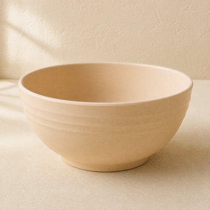 Wheatbowl™ Plastic Wheat Straw Rice Bowl, material and detail close-up
