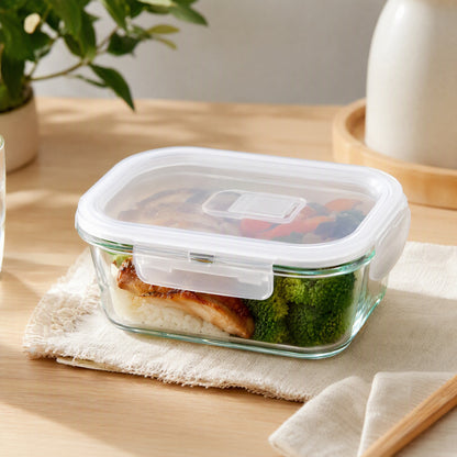 Lunchlock™ Borosilicate Glass Lunch Box in a calm home setting