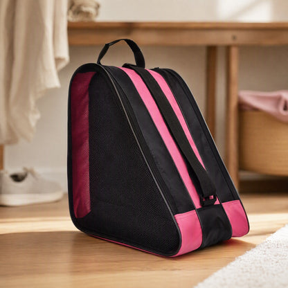 Skatehaul™ Single Shoulder Roller Skate Bag, styled close view
