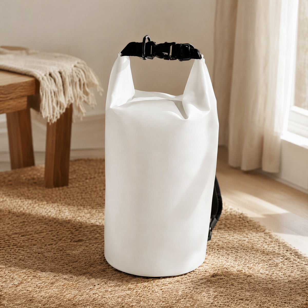 Pailguard™ PVC Waterproof Bucket Bag, styled close view