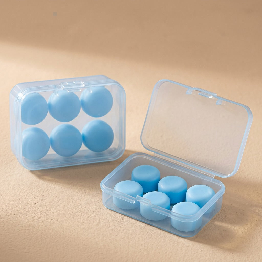 Softmold™ Silicone Moldable Earplugs, material and detail close-up