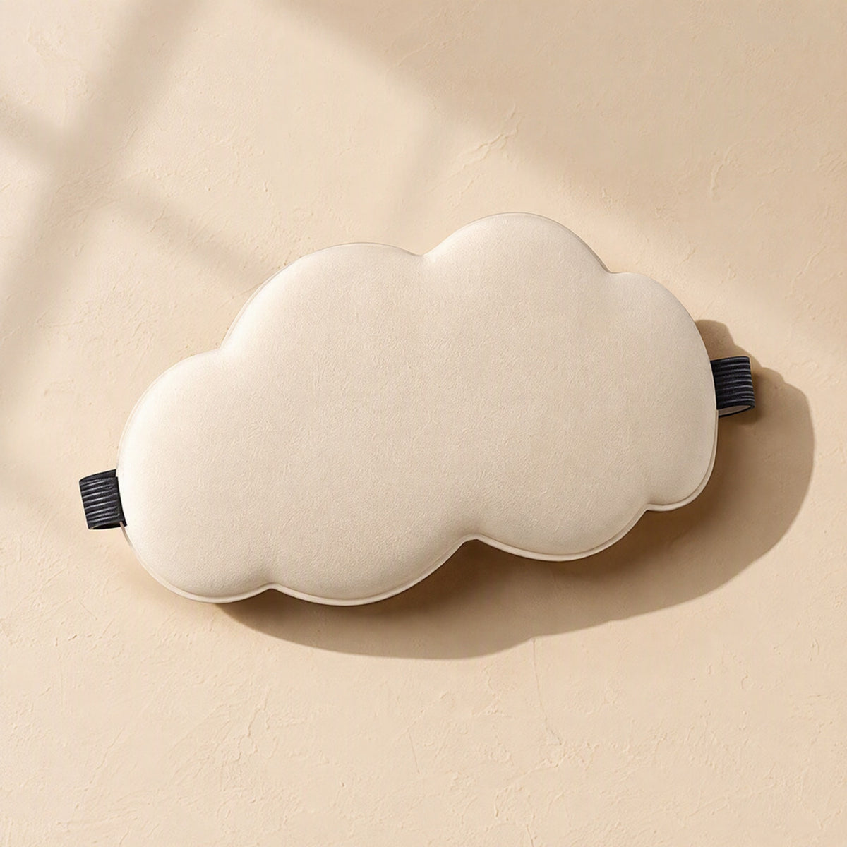 Dozecloud™ Cloud-Shaped Memory Foam Sleep Mask, material and detail close-up