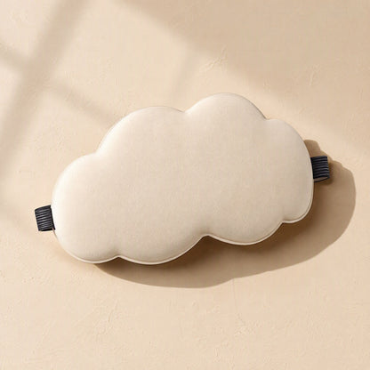Dozecloud™ Cloud-Shaped Memory Foam Sleep Mask, material and detail close-up