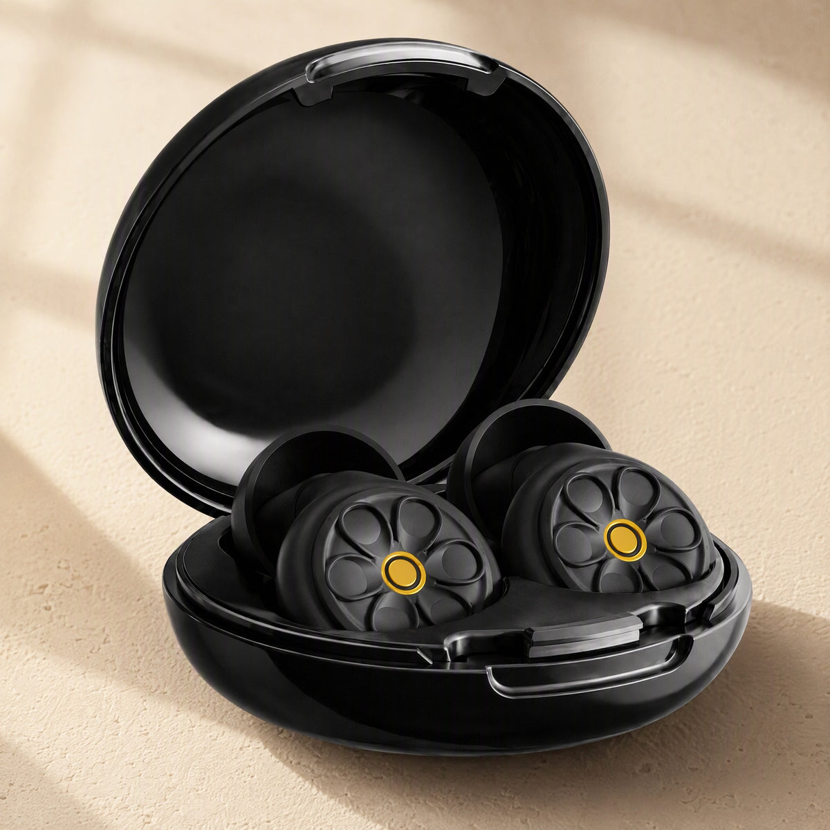 Softmuffle™ Soft Silicone Soundproof Earplugs, material and detail close-up