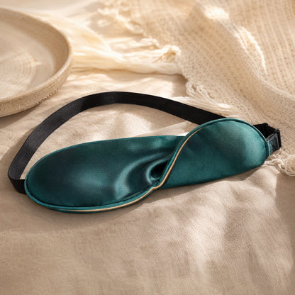 Silkshade™ Silk Sleep Eye Mask, styled close view