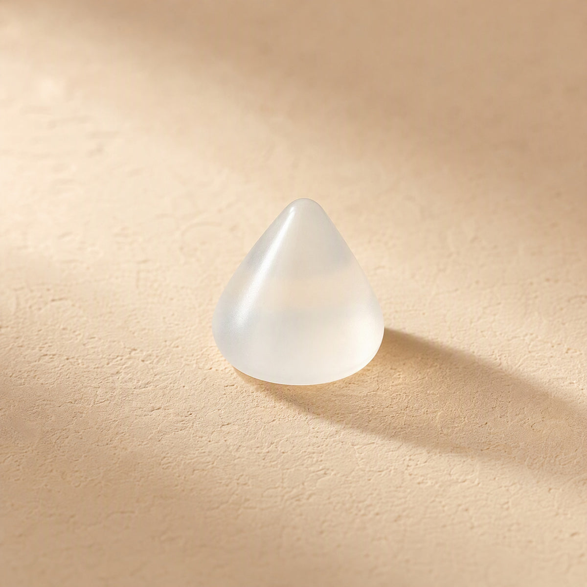 Siliseal™ Transparent Silicone Earplugs, material and detail close-up