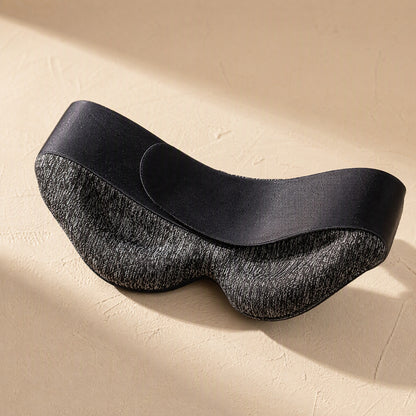 Dreamdome™ 3D Polyester Sleep Mask, material and detail close-up