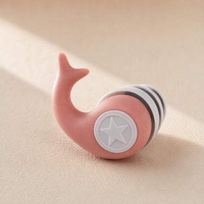 Swimhush™ Silicone Swimming Earplugs, material and detail close-up