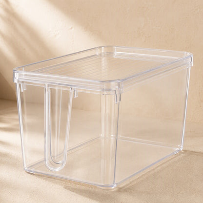 Clearbin™ Transparent Refrigerator Storage Box, material and detail close-up