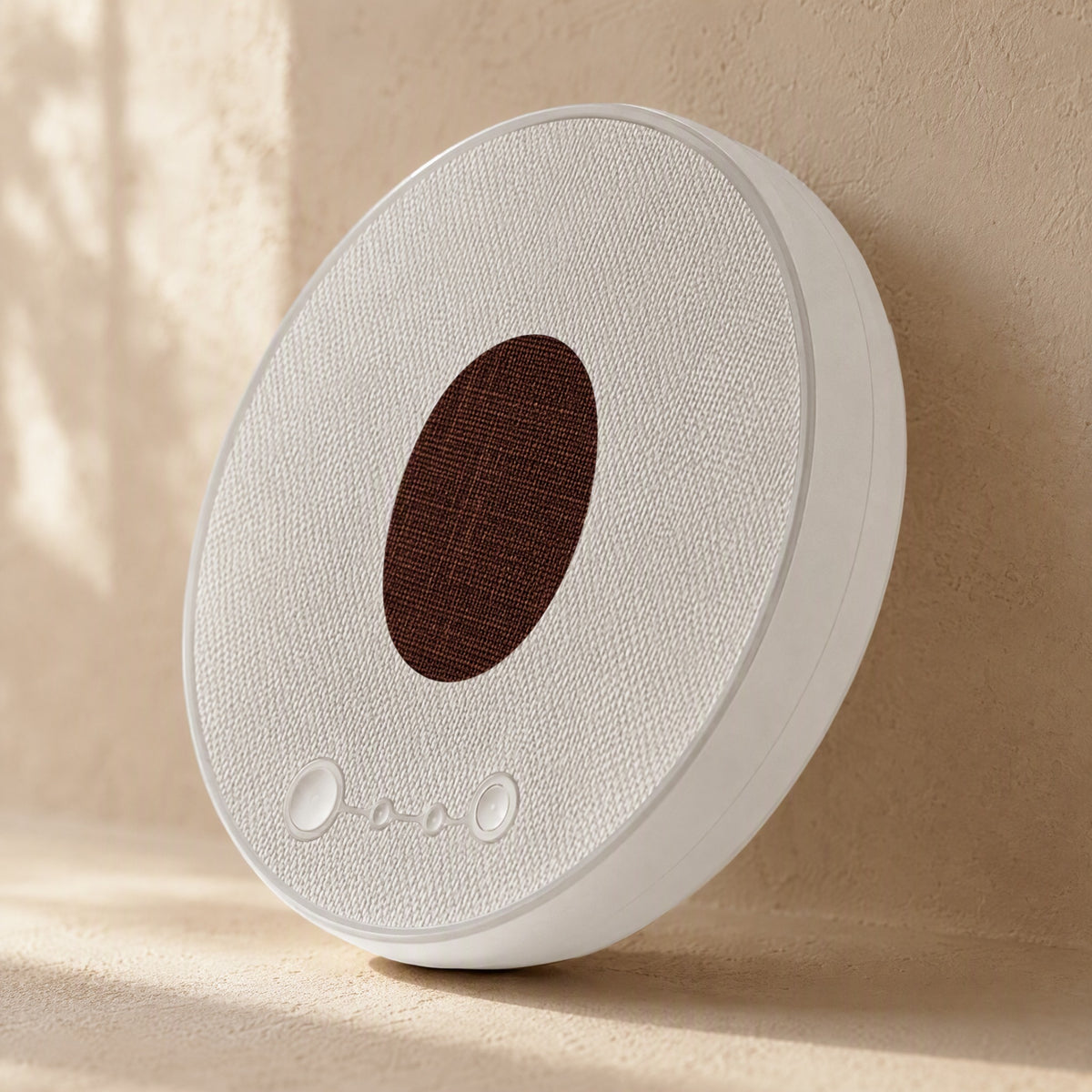 Pillowhum™ Ultra-Thin Pillow Bluetooth Speaker, material and detail close-up