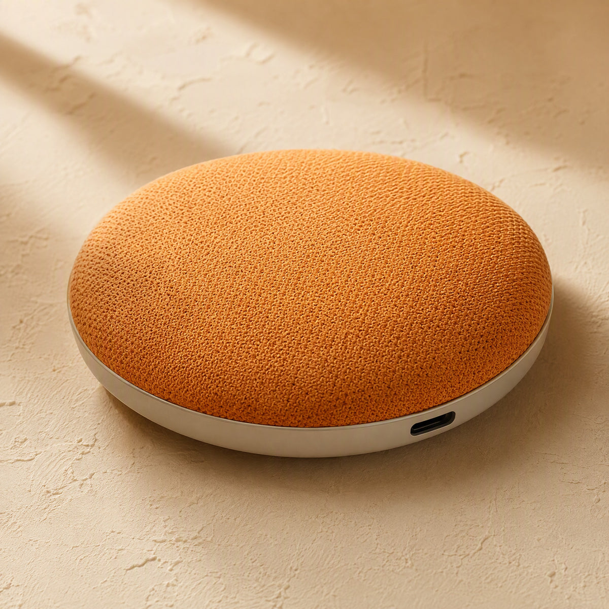 Dreamdisc™ White Noise Bluetooth Speaker Disc, material and detail close-up