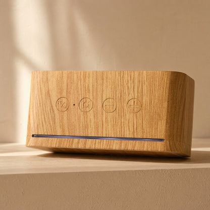 Framehum™ Bluetooth White Noise Speaker With Photo Frame, material and detail close-up