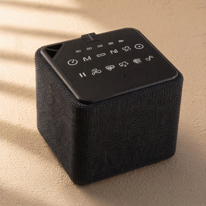 Drifthum™ White Noise Bluetooth Speaker, material and detail close-up