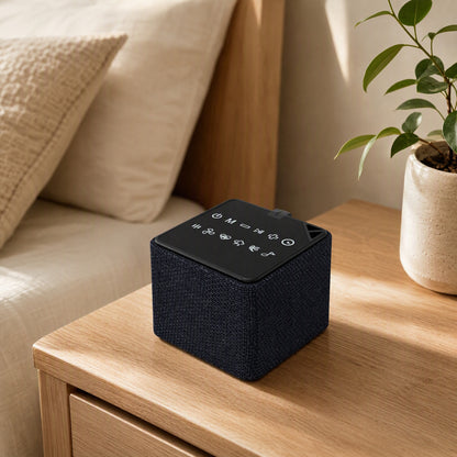 Drifthum™ White Noise Bluetooth Speaker in a calm home setting