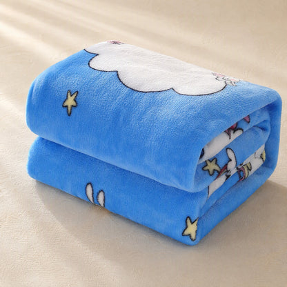 Fleecenap™ Coral Fleece Blanket, material and detail close-up
