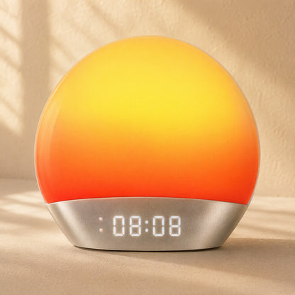 Dawnglow™ Sunrise Sunset Light Alarm Clock, material and detail close-up