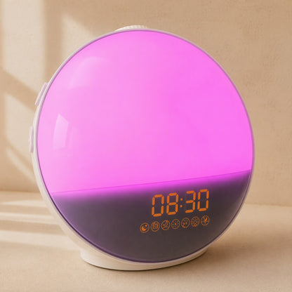 Dawnbeat™ Sunrise Alarm Clock With Bluetooth Speaker, material and detail close-up