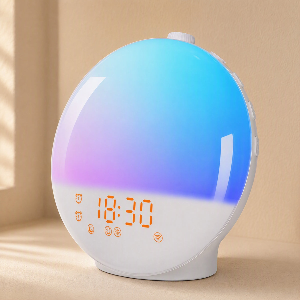 Dawnbeat™ Sunrise Alarm Clock With Bluetooth Speaker