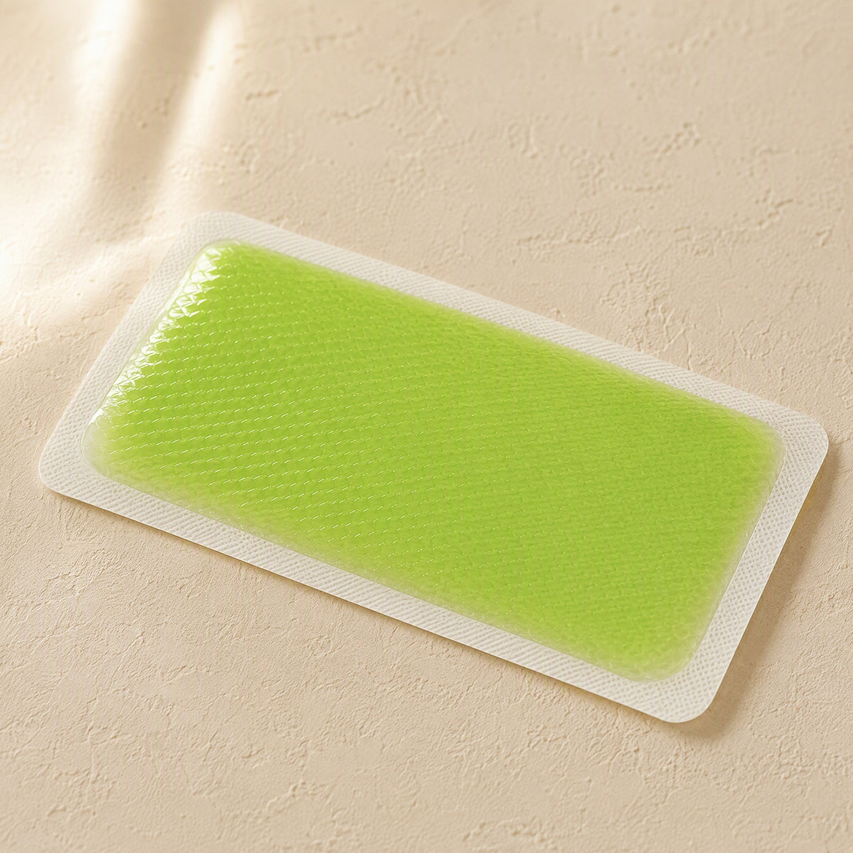 Coolmend™ Hydrogel Cooling Patch, material and detail close-up