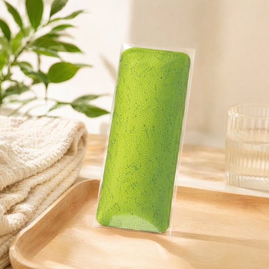 Coolmend™ Hydrogel Cooling Patch in a calm home setting