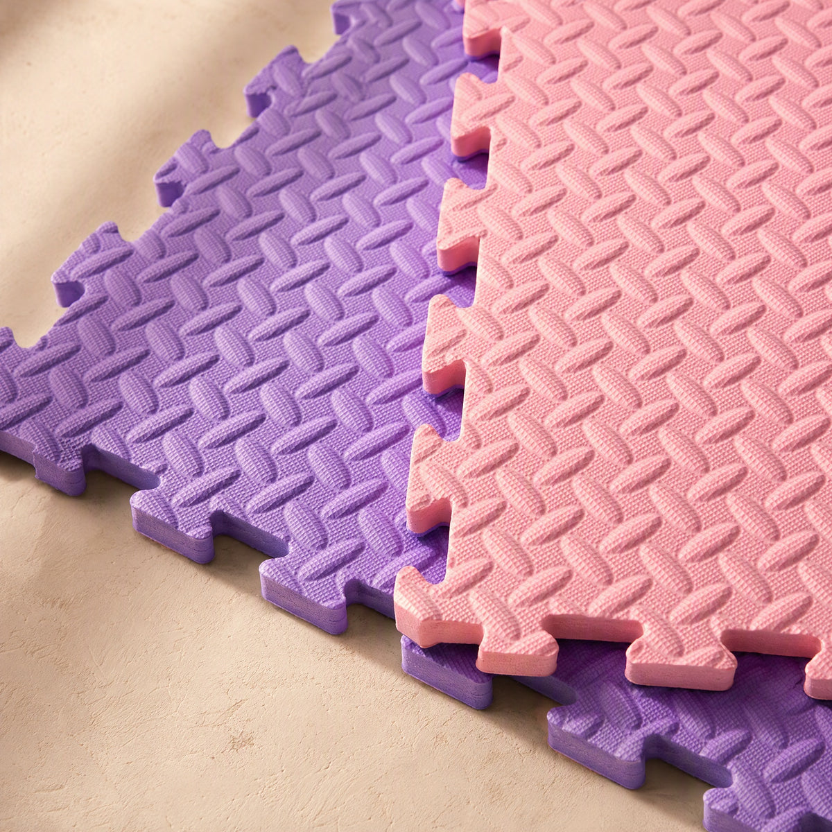 Foamguard™ EVA Foam Taekwondo Floor Mat, material and detail close-up