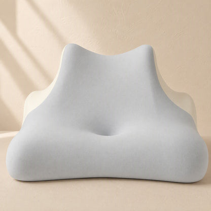 Bellysoft™ Memory Foam Pillow for Stomach Sleeping, material and detail close-up
