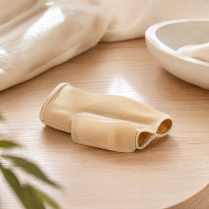 Cushstep™ Silicone Toe Separator With Cushion, styled close view