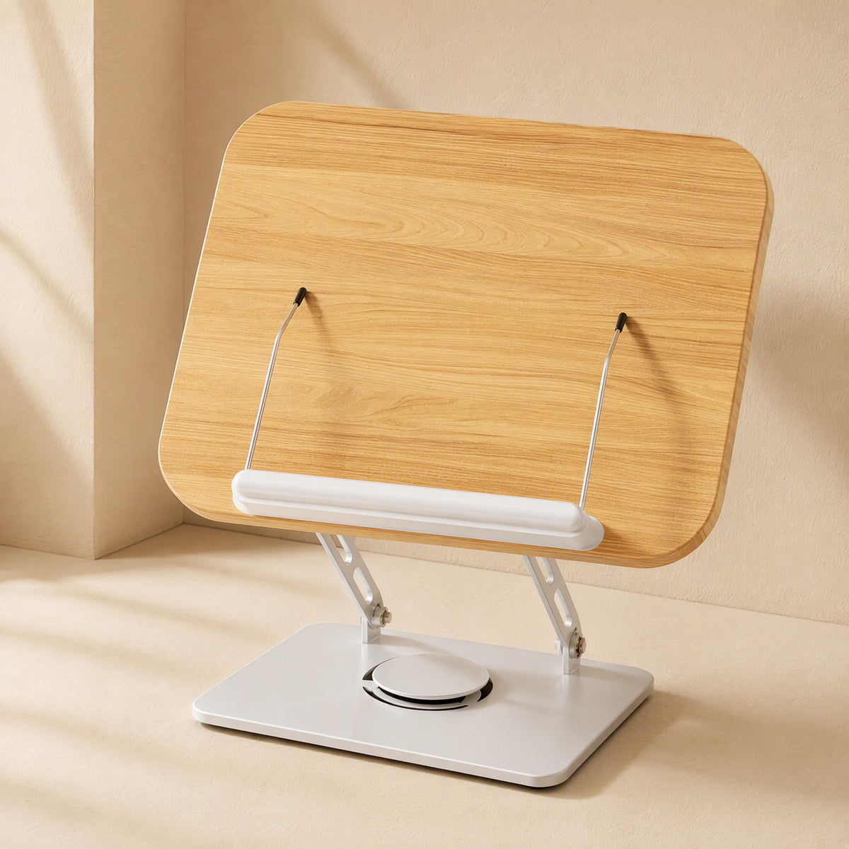 Pagewheel™ Metal Rotating Book Stand