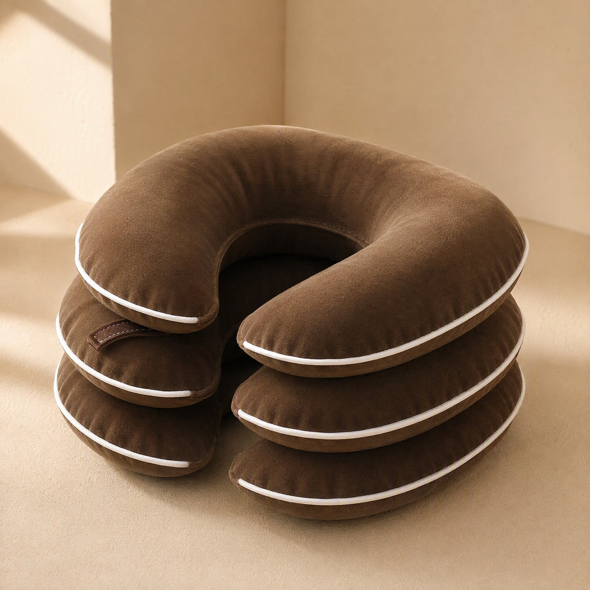 Cloudneck™ Inflatable Velvet Neck Support Pillow