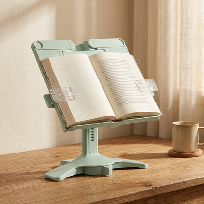 Bearpage™ Plastic Bear Reading Stand, styled close view
