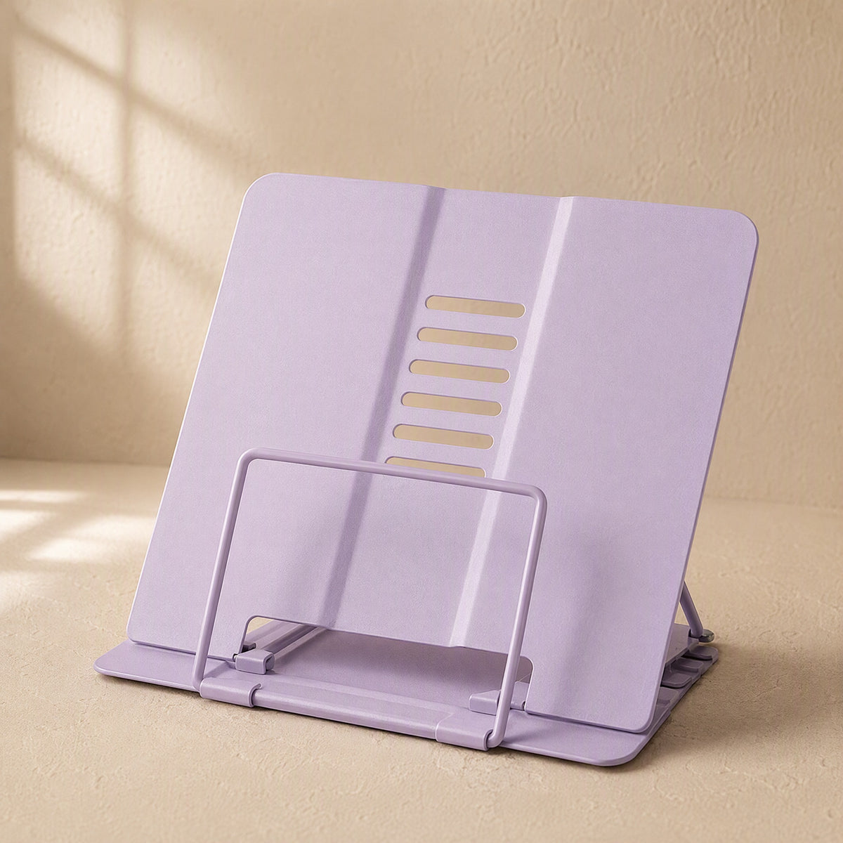 Readpivot™ Iron Foldable Book Stand, material and detail close-up