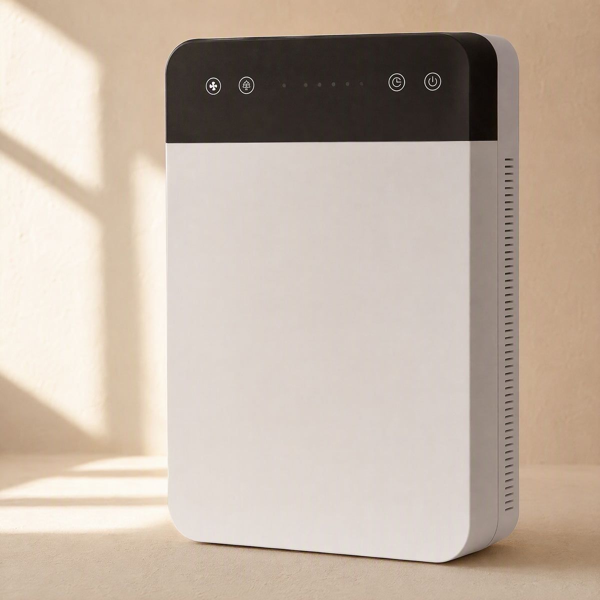 Airhaven™ Home Air Purifier With Composite Filter, material and detail close-up