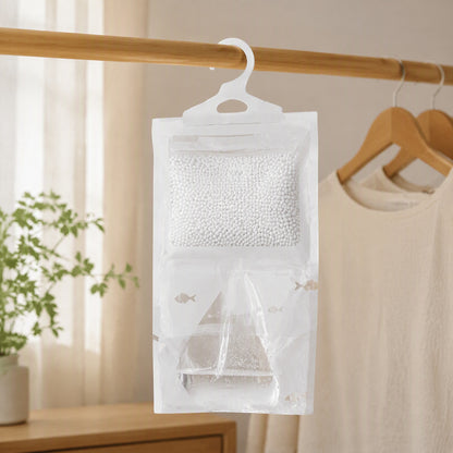 Drycatch™ Hanging Dehumidification Bag in a calm home setting
