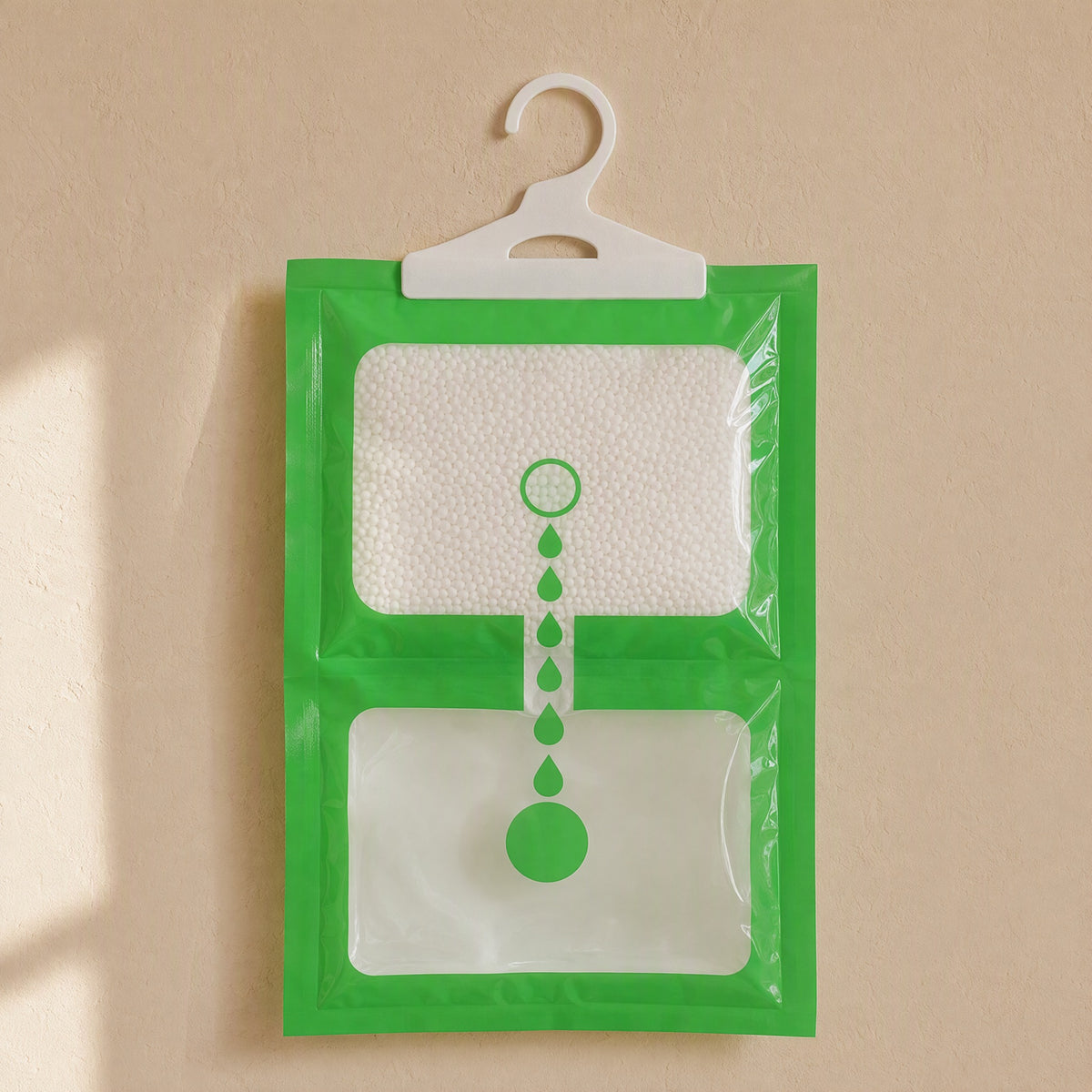 Lavendry™ Lavender Hanging Dehumidification Bag, material and detail close-up