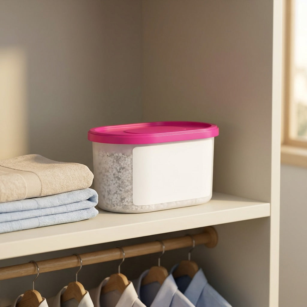 Dryhaven™ Moisture Absorber Box or Bag, styled close view
