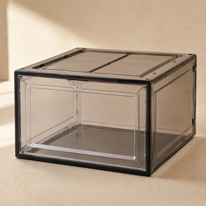 Solebin™ PET+PP Shoe Storage Box, material and detail close-up