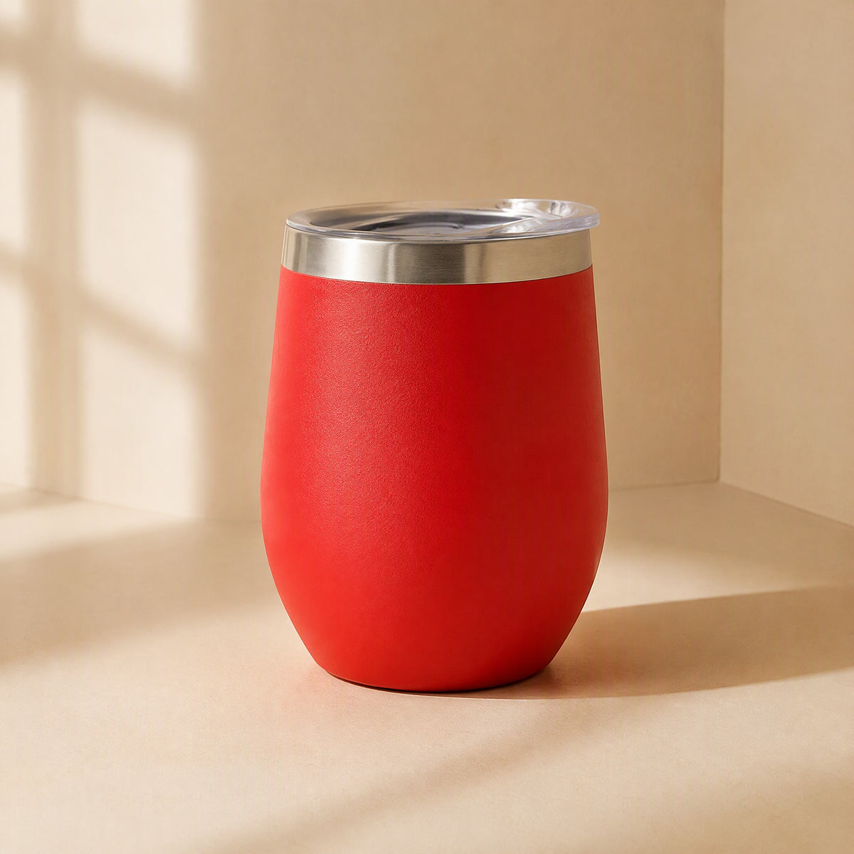Winecurve™ Big Belly Eggshell Wine Cup