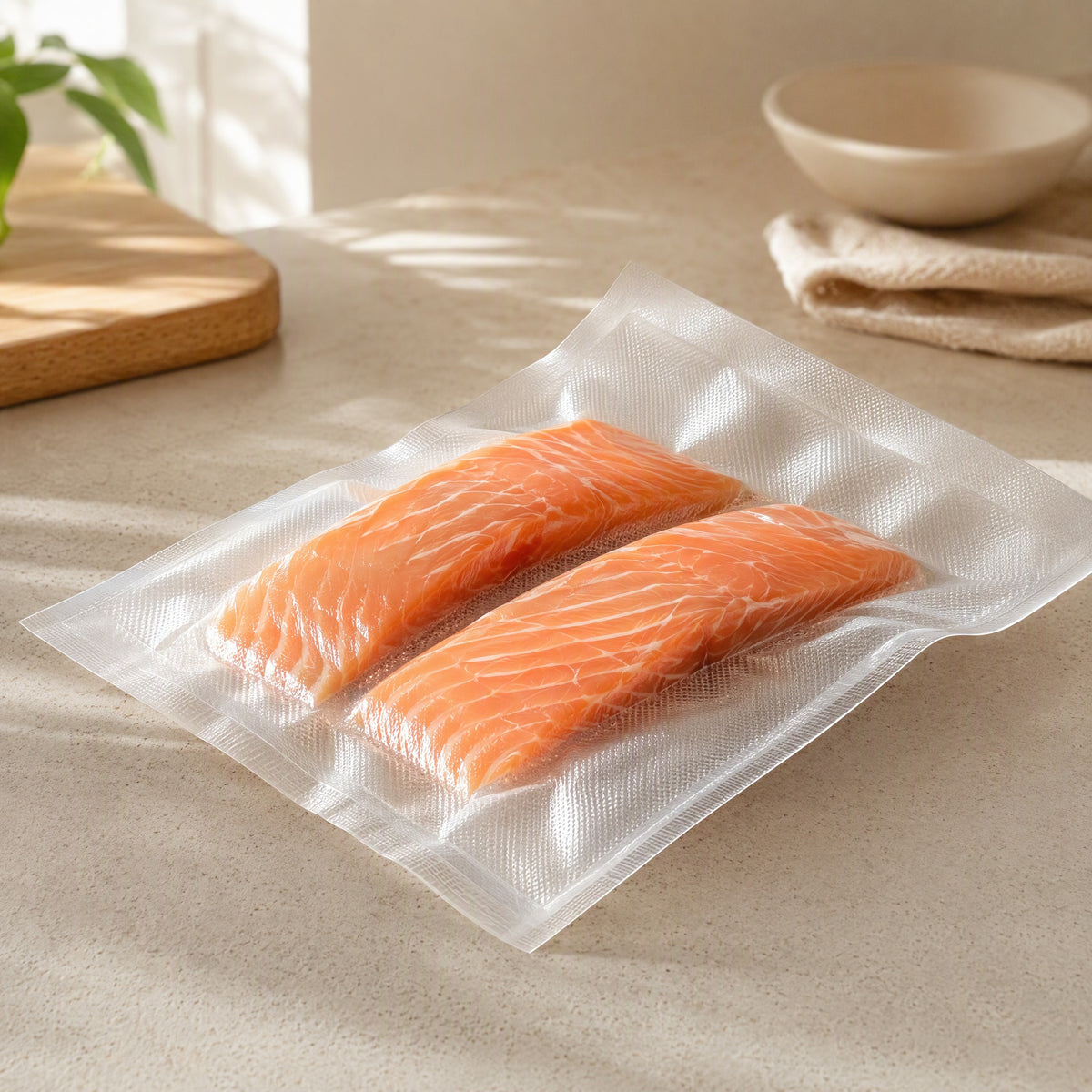 Sealpress™ Food Vacuum Compression Bags, styled close view