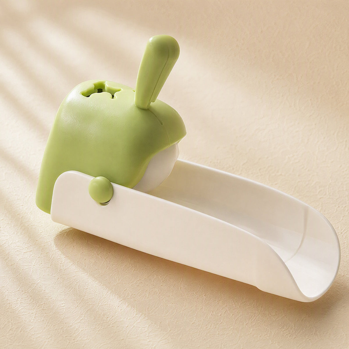 Kidspout™ Cute Cartoon Faucet Extender for Kids, material and detail close-up