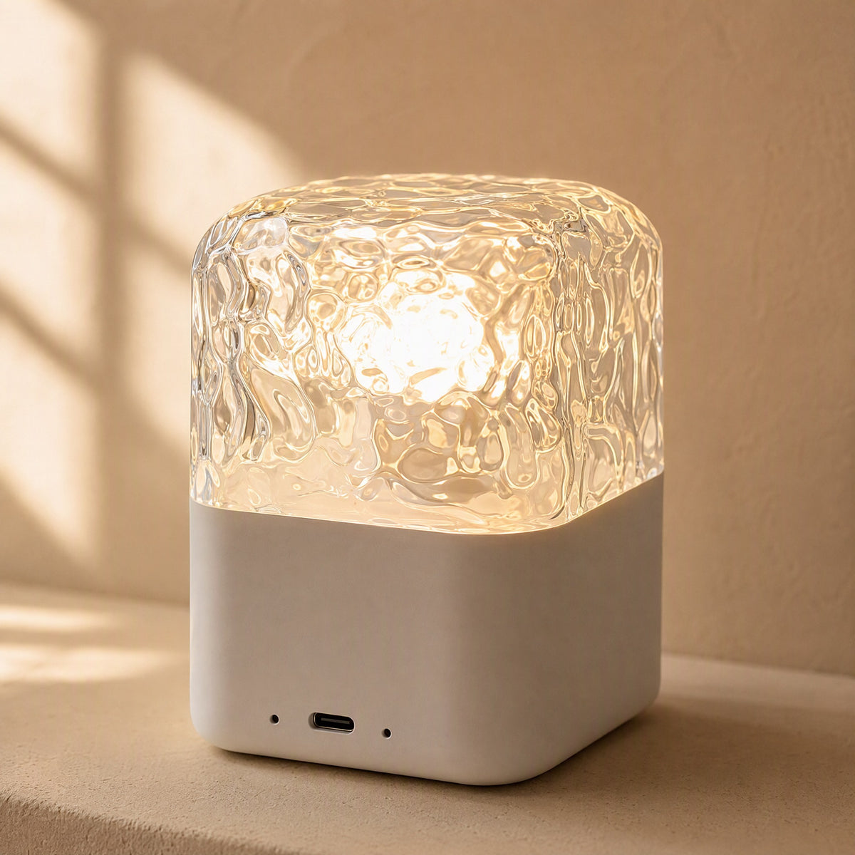 Beatglow™ Bluetooth Speaker With RGB Ambient Light, material and detail close-up