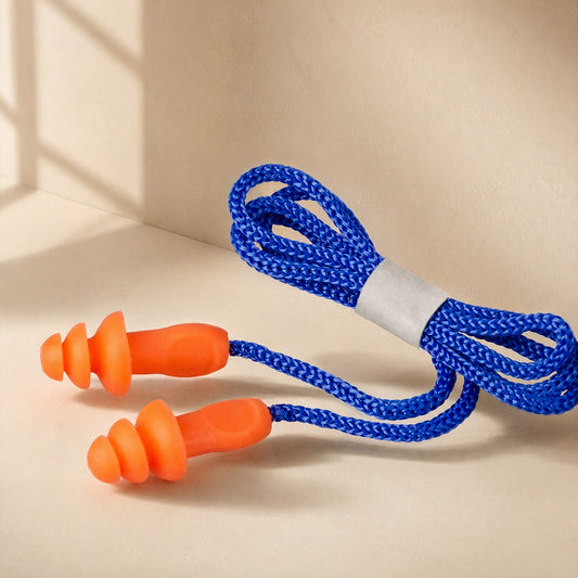 Wiremuffle™ Silicone Noise Reduction Earplugs With Wire
