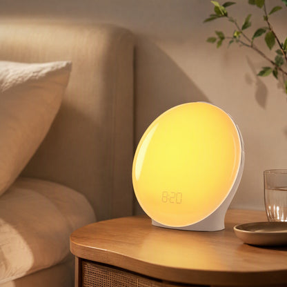 Dawnlight™ Sunrise Sunset Wake-Up Light, styled close view