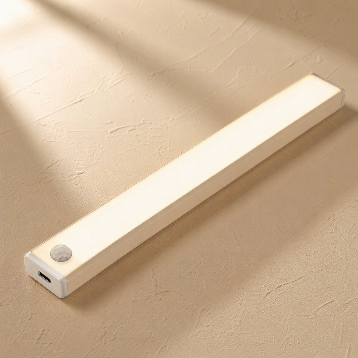 Cabglow™ Human Body Sensor Cabinet Light Strip, material and detail close-up