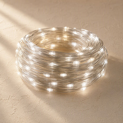 Rainglow™ Waterproof LED Light String, material and detail close-up