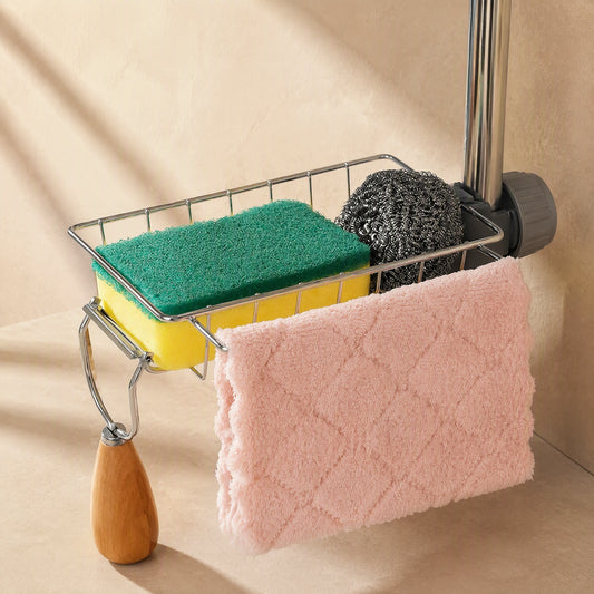 Tapstow™ Stainless Steel Faucet Storage Rack
