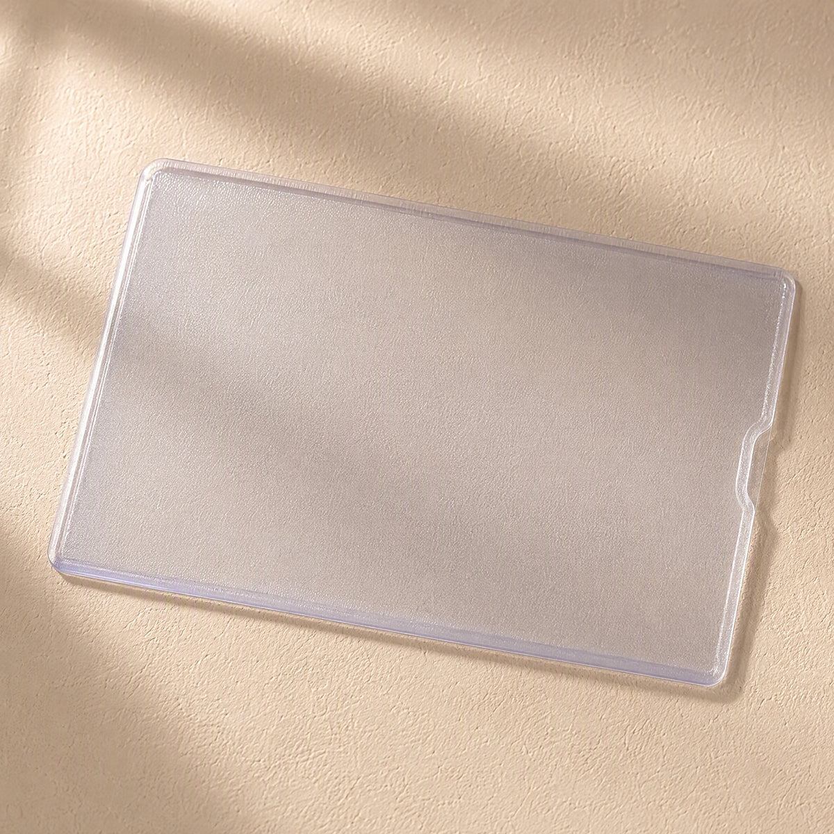 Cardwrap™ PVC ID Card Protective Cover, material and detail close-up